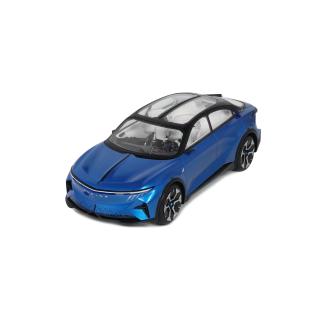 ALPINE A390 β SPECULAR BLUE 2024 OttO mobile 1:18 Resinemodell (Türen, Motorhaube... nicht zu öffnen!)